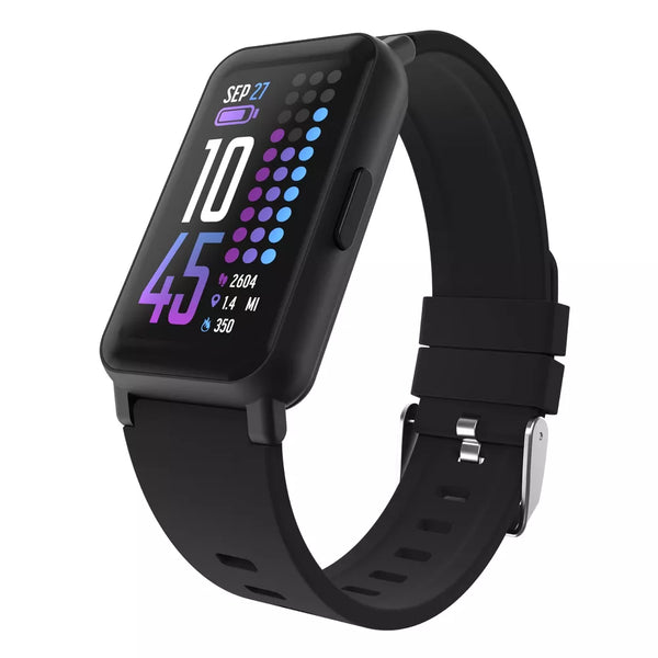Black Fitness Activity Tracker