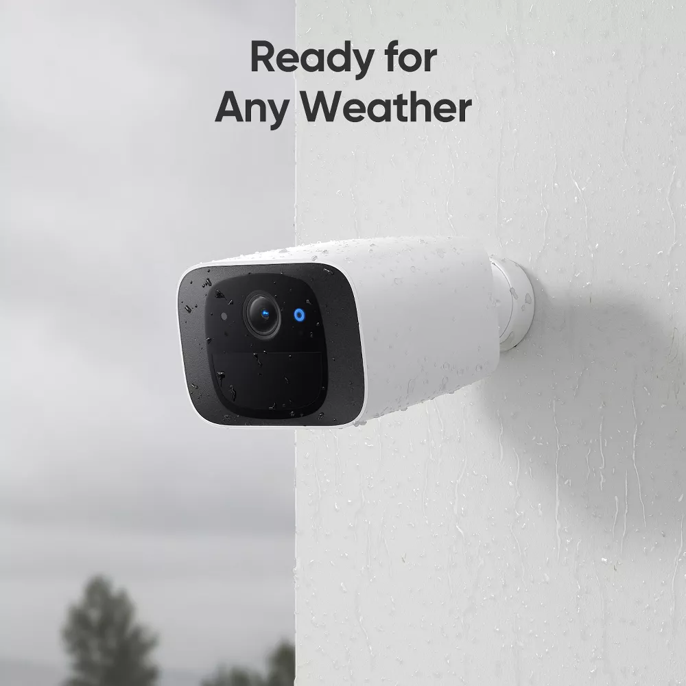 Wireless 2K Outdoor Surveillance Camera Twin Set